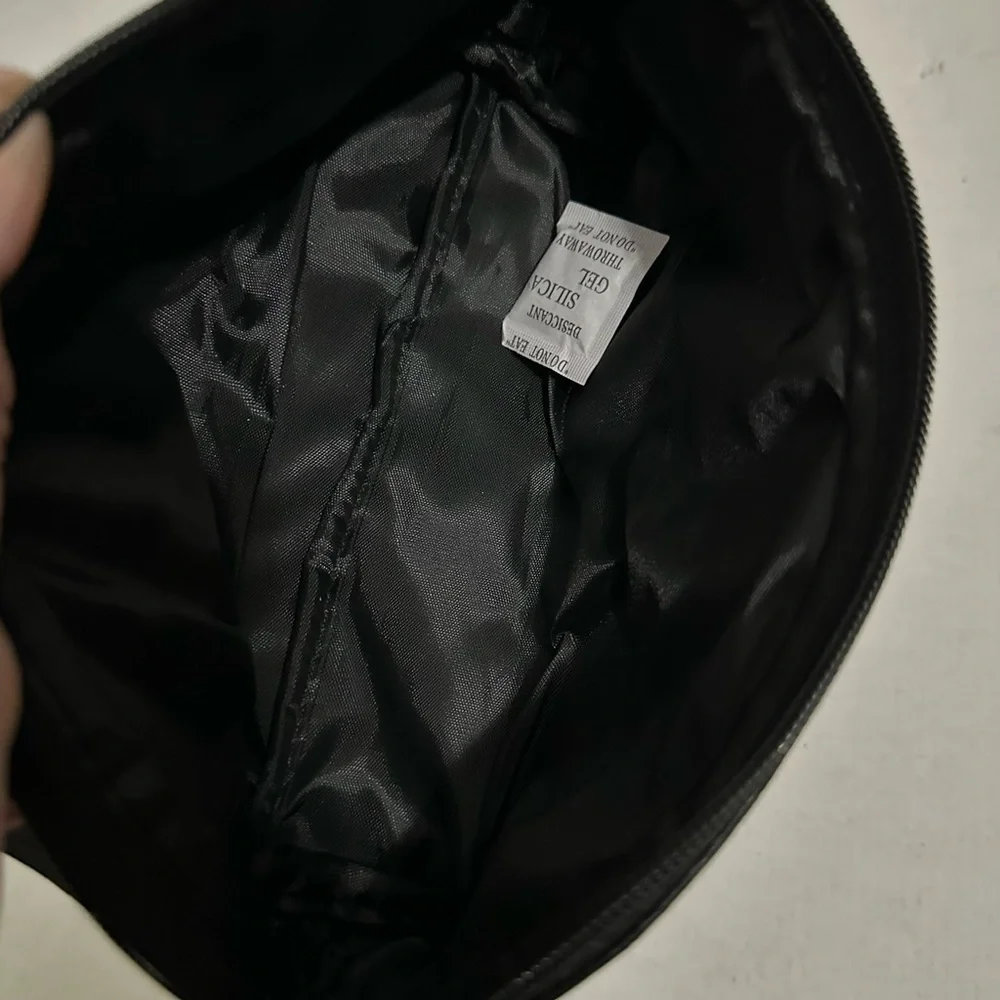 Morphe black makeup brush bag, set 